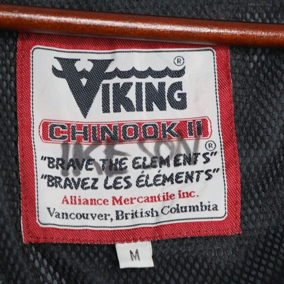 Viking Chinook 2 Mens Rain Jacket Windbreaker Coat Outdoor Blue Gorpcore - Picture 7 of 15